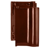 Chestnut brown glaze