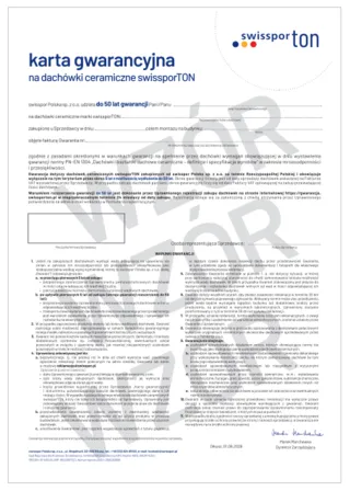 General Conditions for Warranty Claims