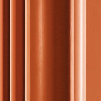 Copper red engobe