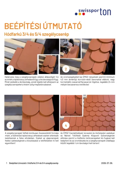 swissporTON_Beépítési_útmutató_Hódfarkú_3-4_5-4_szegélycserép_2026_HU.pdf