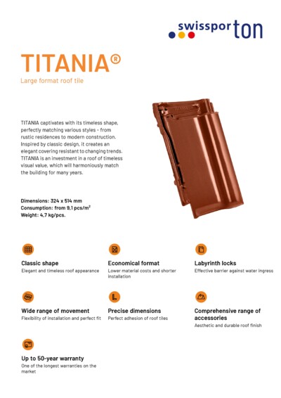 TITANIA product card