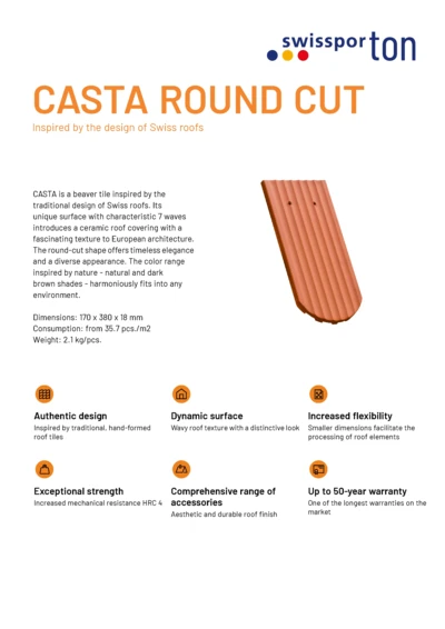 Product card CASTA ROUND CUT
