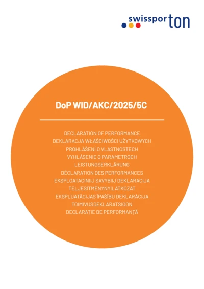 Declaration of performance - universal accessories