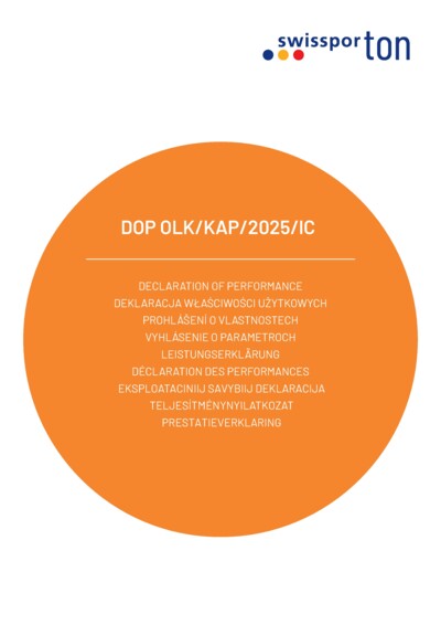 Declaration of performance (DOP 1) - KIOTO