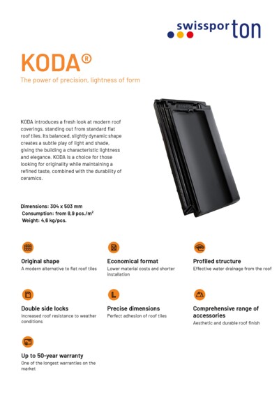 Product card KODA