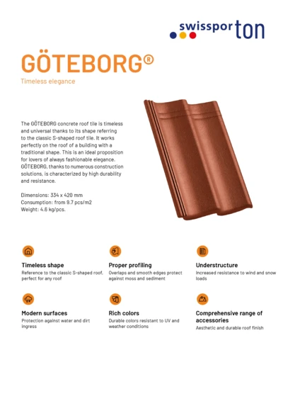 Product card GOTEBORG