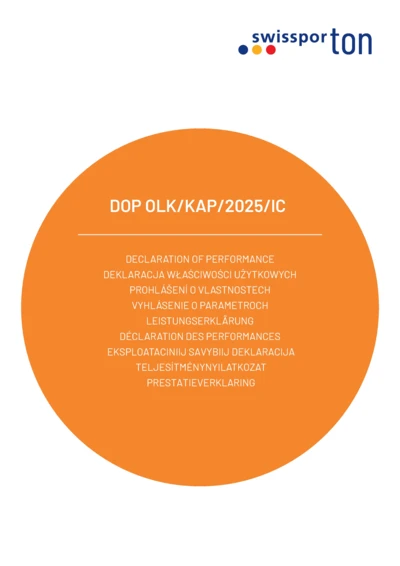 Declaration of performance (DOP 2) - KAPSTADT