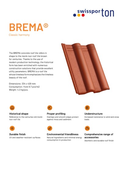 Product card BREMA