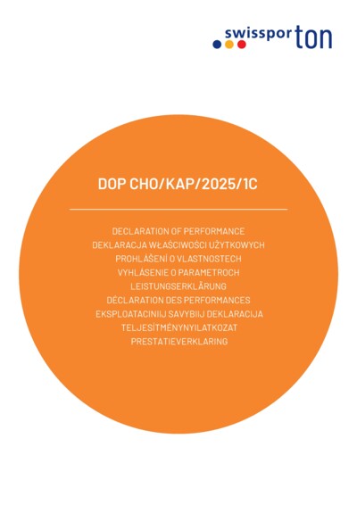 Declaration of performance (DOP 1) - KAPSTADT