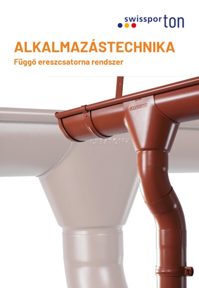 Alkalmazástechnika - Függő ereszcsatorna renderszer