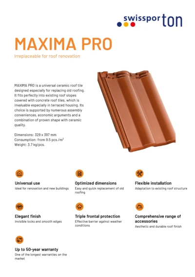 Product card MAXIMA PRO