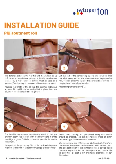 Installation guide PIB abutment roll 2025 EN