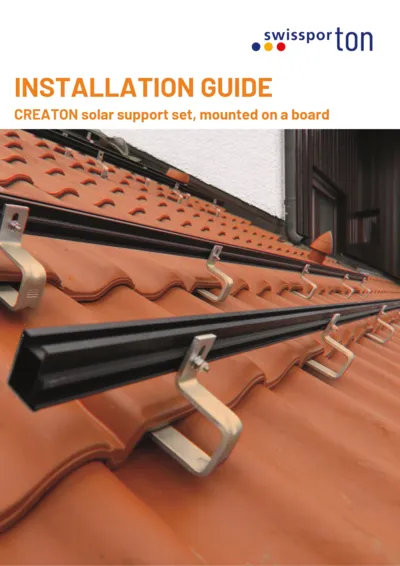 Installation guide Solar support for board 2025 EN