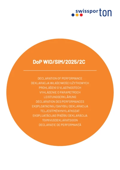 Declaration of performance (DOP) - SIMPLA