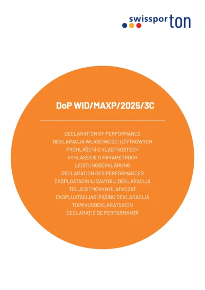 Declaration of performance (DOP) - MAXIMA PRO