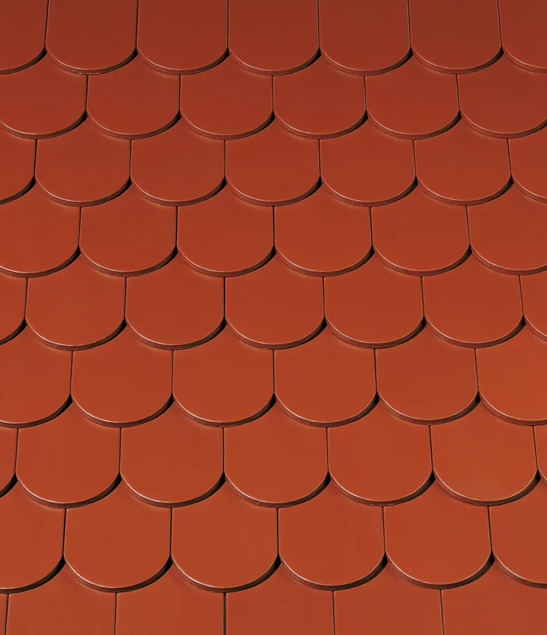Brick red engobe