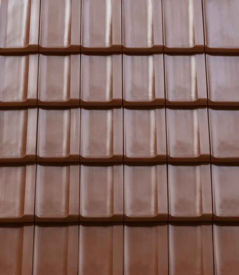 Copper red engobe