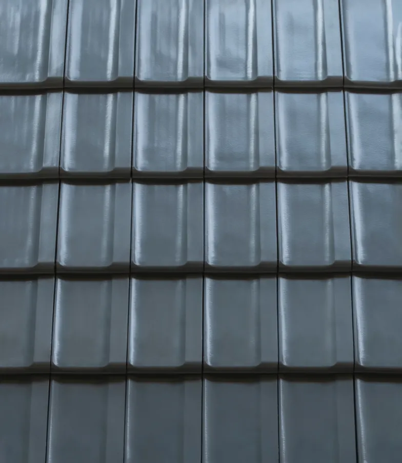 Slate grey engobe