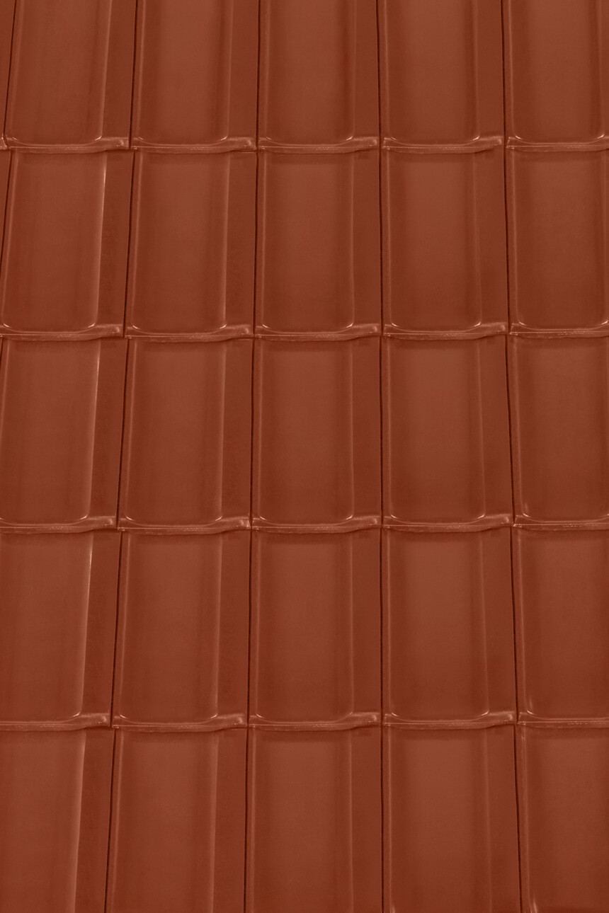 Copper red engobe – laying