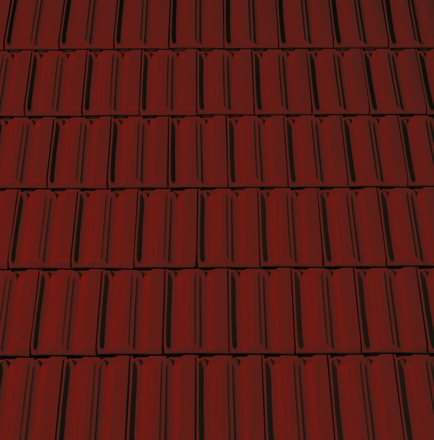 Wine red engobe – laying