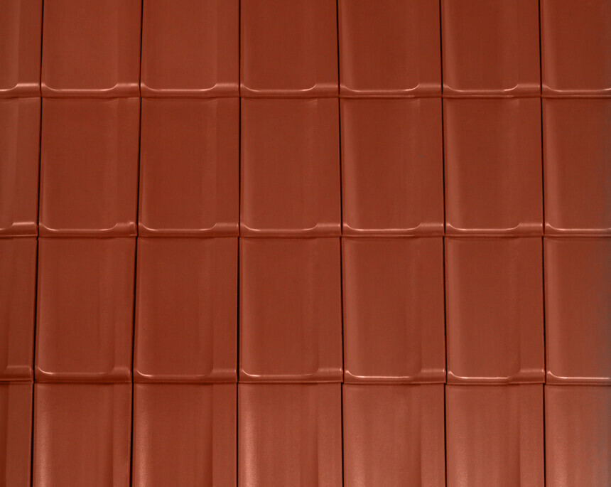 Copper red engobe – laying