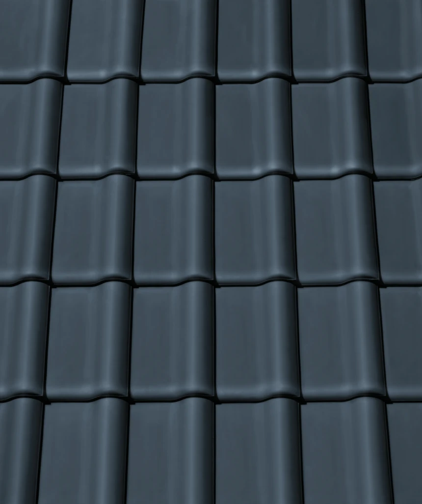 Slate grey engobe