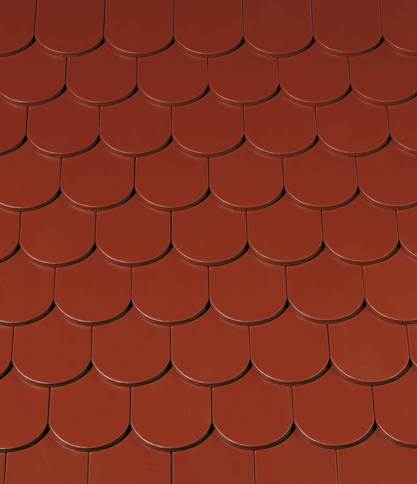 Wine red engobe – laying